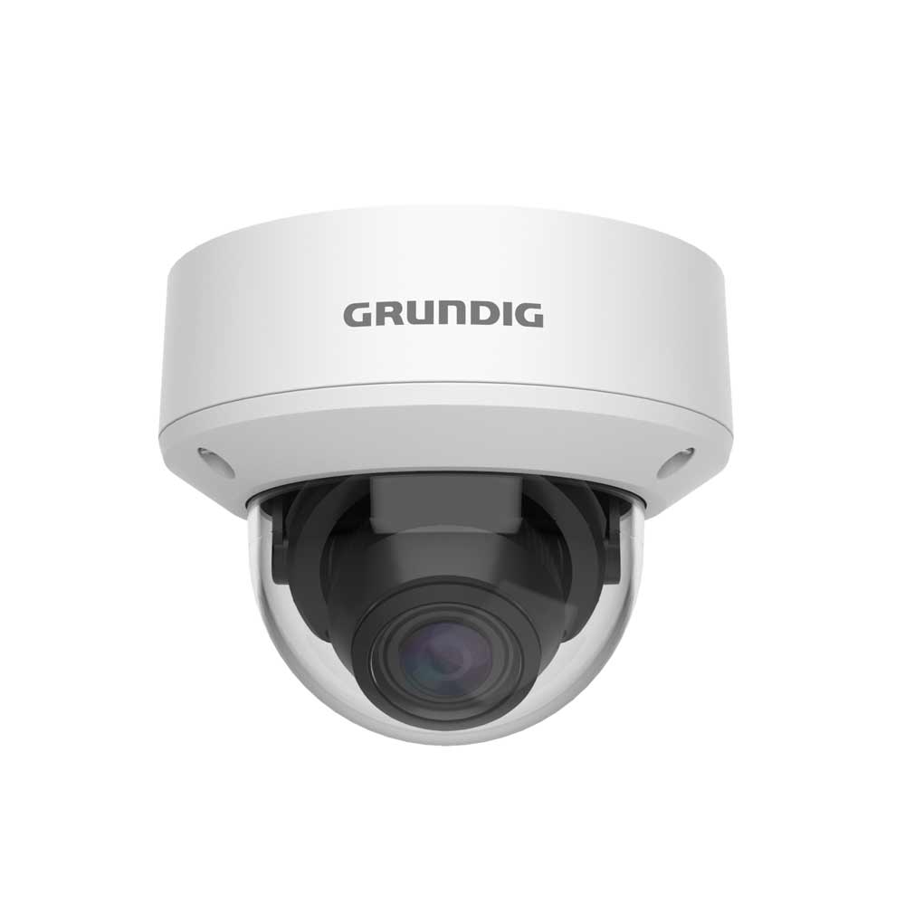 Grundig IP-Dome-Kamera, SMART Serie, 5MP, Vario & motorisiert, 2,8 – 12 mm, IR30m-1