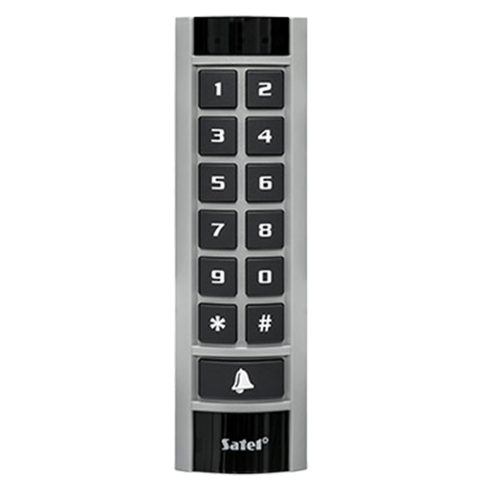 Satel Tastatur mit integriertem MIFARE-Leser, Standalone, Wiegand-1