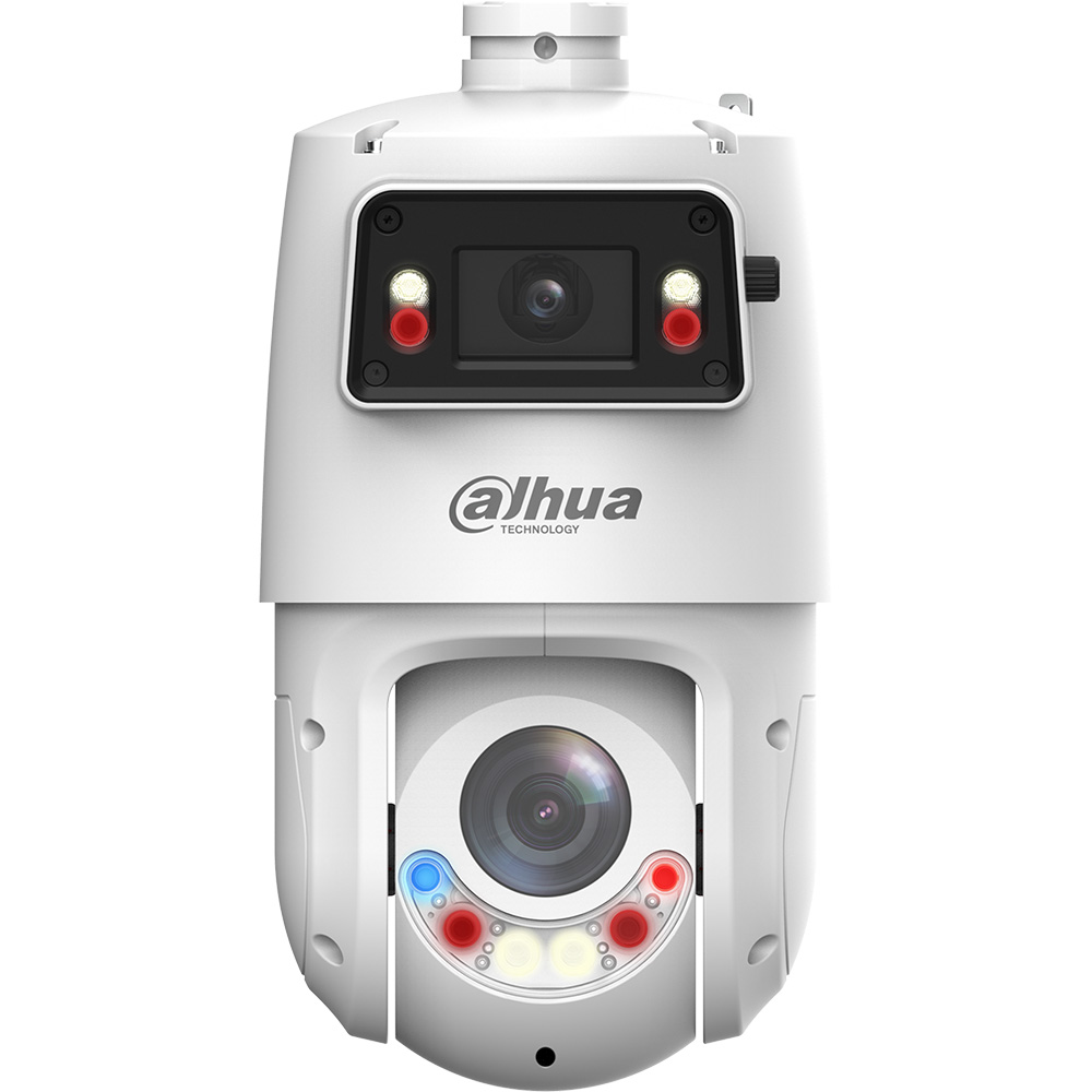 Dahua IP-PTZ-Dome-Kamera 4MP + 4MP, 5 – 125 mm, IR 100m, IP66, weiß-3