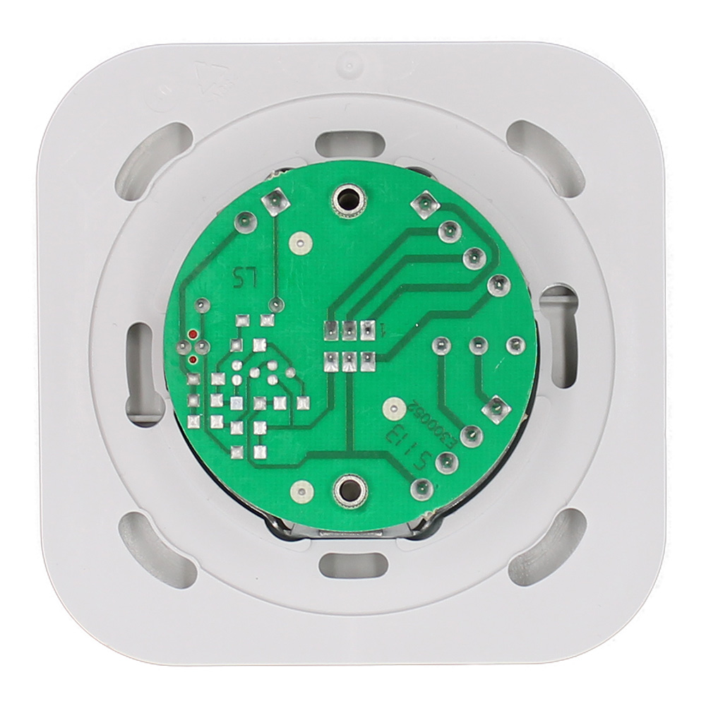 Überfalltaster, Unterputz, LED, weiß - 1301887-3