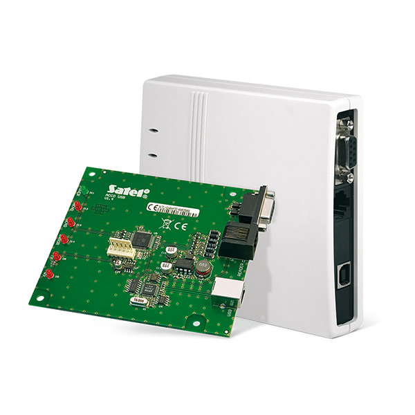 Satel Datenkonverter USB/RS485, Verbindung ACCO-Module