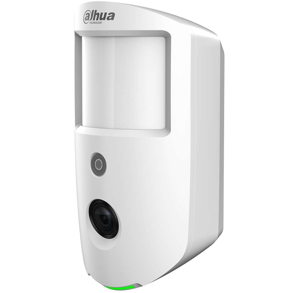 Dahua Funk-PIR-Bewegungsmelder mit Kamera, 12m/86°, 868 Mhz, IR 12m, Haustierimmun, weiß-4