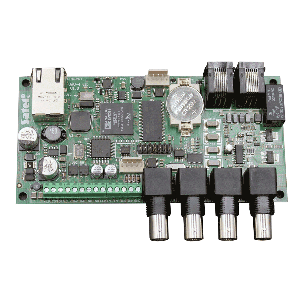 Videoüberprüfungseinheit der Alarme f.4 analoge Kameras-3