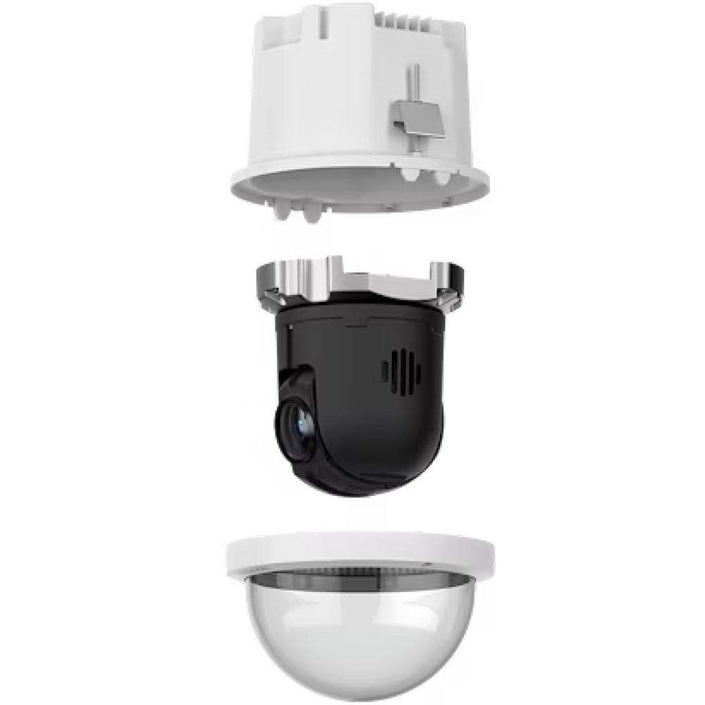 Avigilon IP-PTZ-Dome-Kamera, 4MP, 6,5-162,5mm, IP66, IP67, IK10, weiß-1