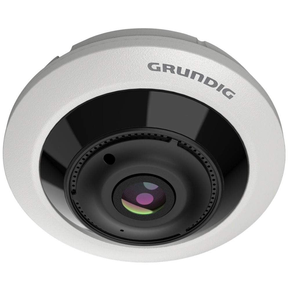Grundig SMART IP-Fisheye-Kamera 12MP, 1,6mm fix, IR 10m, PoE-1