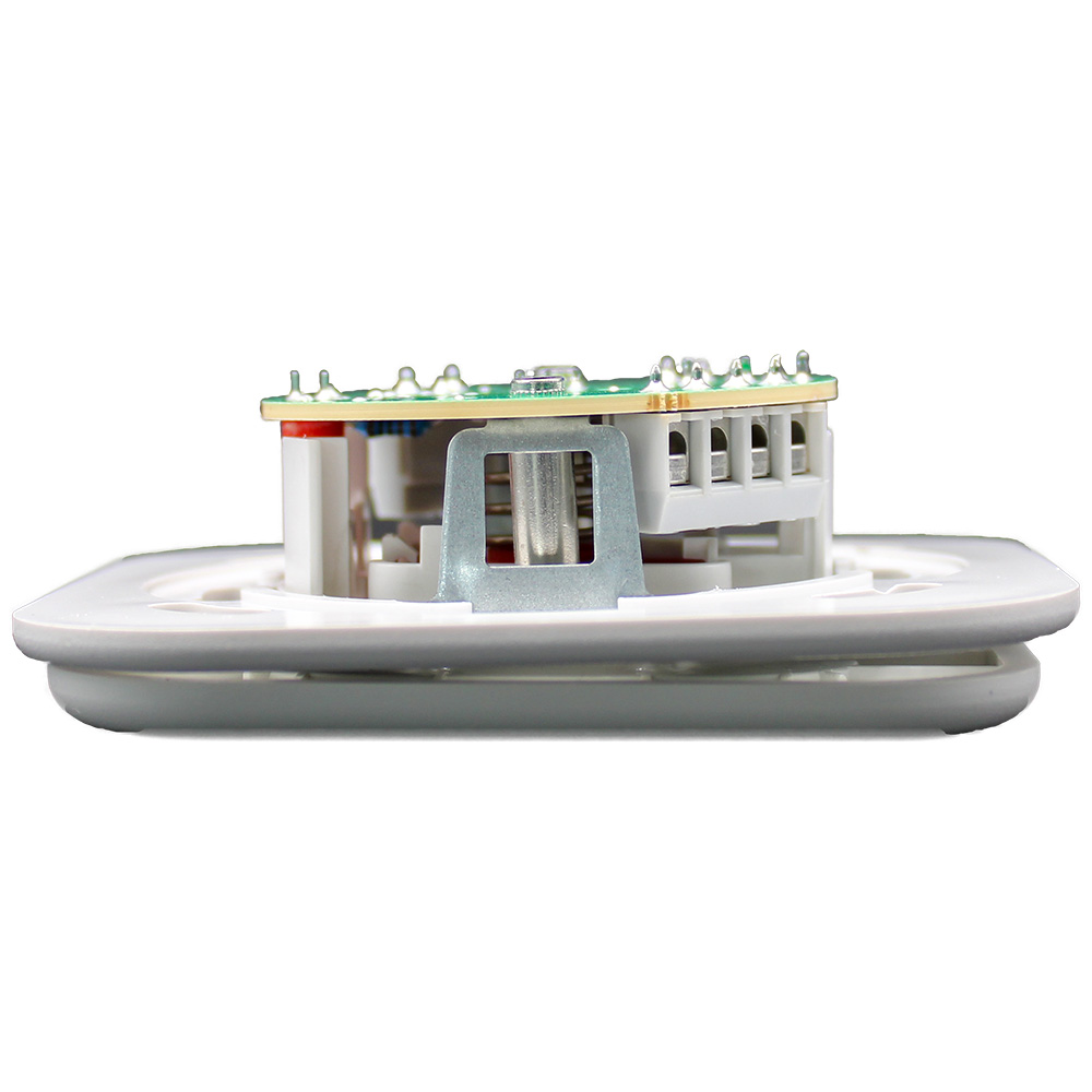 Überfalltaster, Unterputz, LED, weiß - 1301887-4