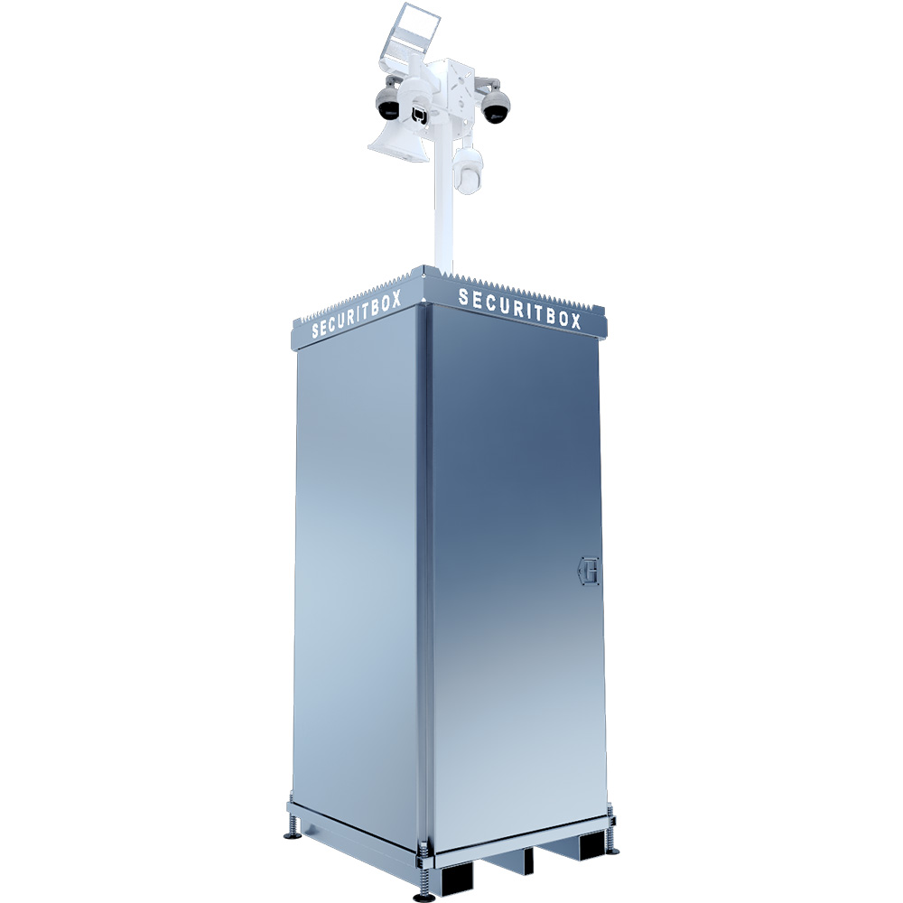 Securitbox Videoturm, simple, inkl. Dach-3