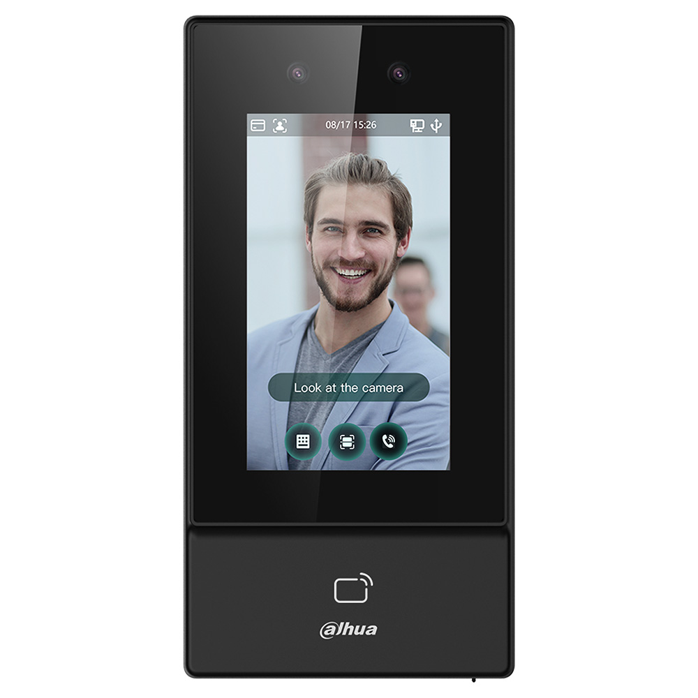 Dahua IP-Zutrittsmodul mit Gesichtserkennung, 2MP, 4,3“ LCD-Touch-Display-3
