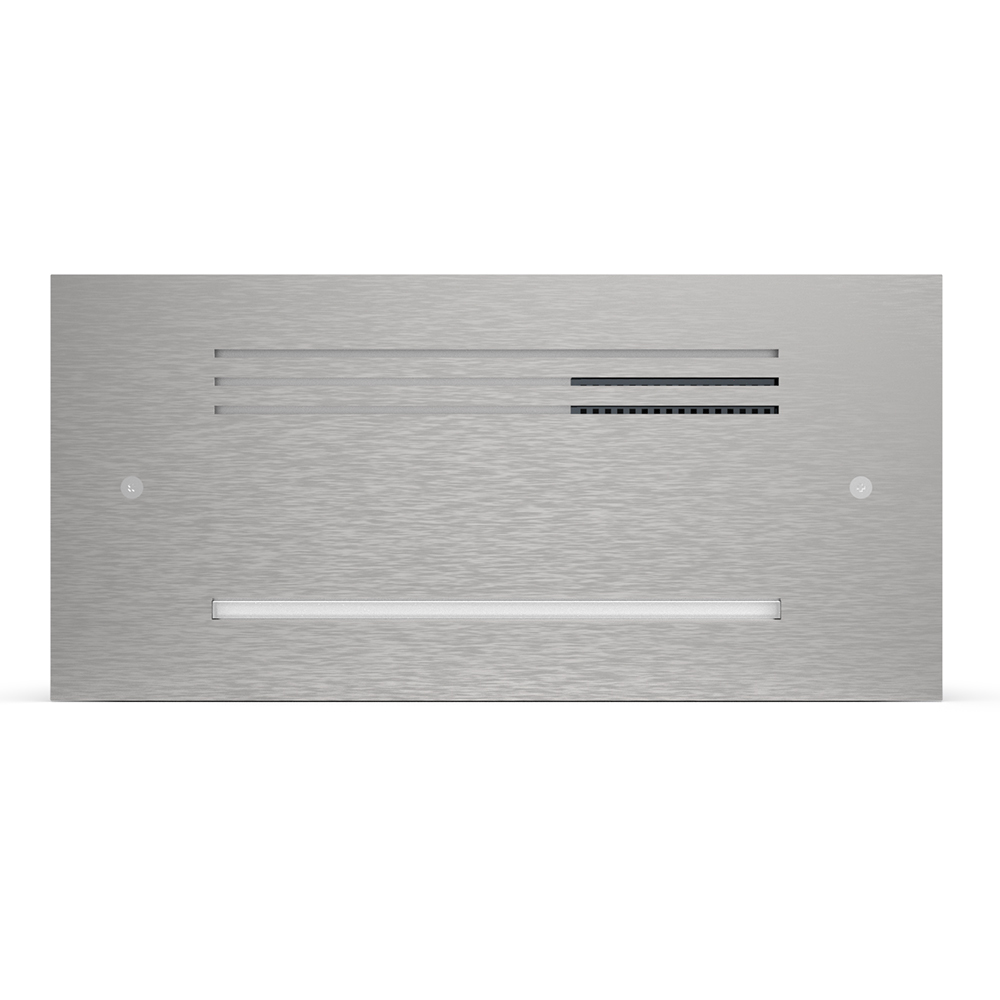 Venitem Außensirene GIUDECCA Edelstahl gebürstet, rostfrei, UP-2