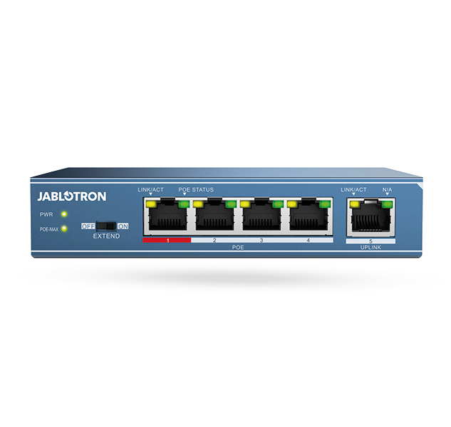 JI-114Z Jablotron Switch, 4 PoE-Ports