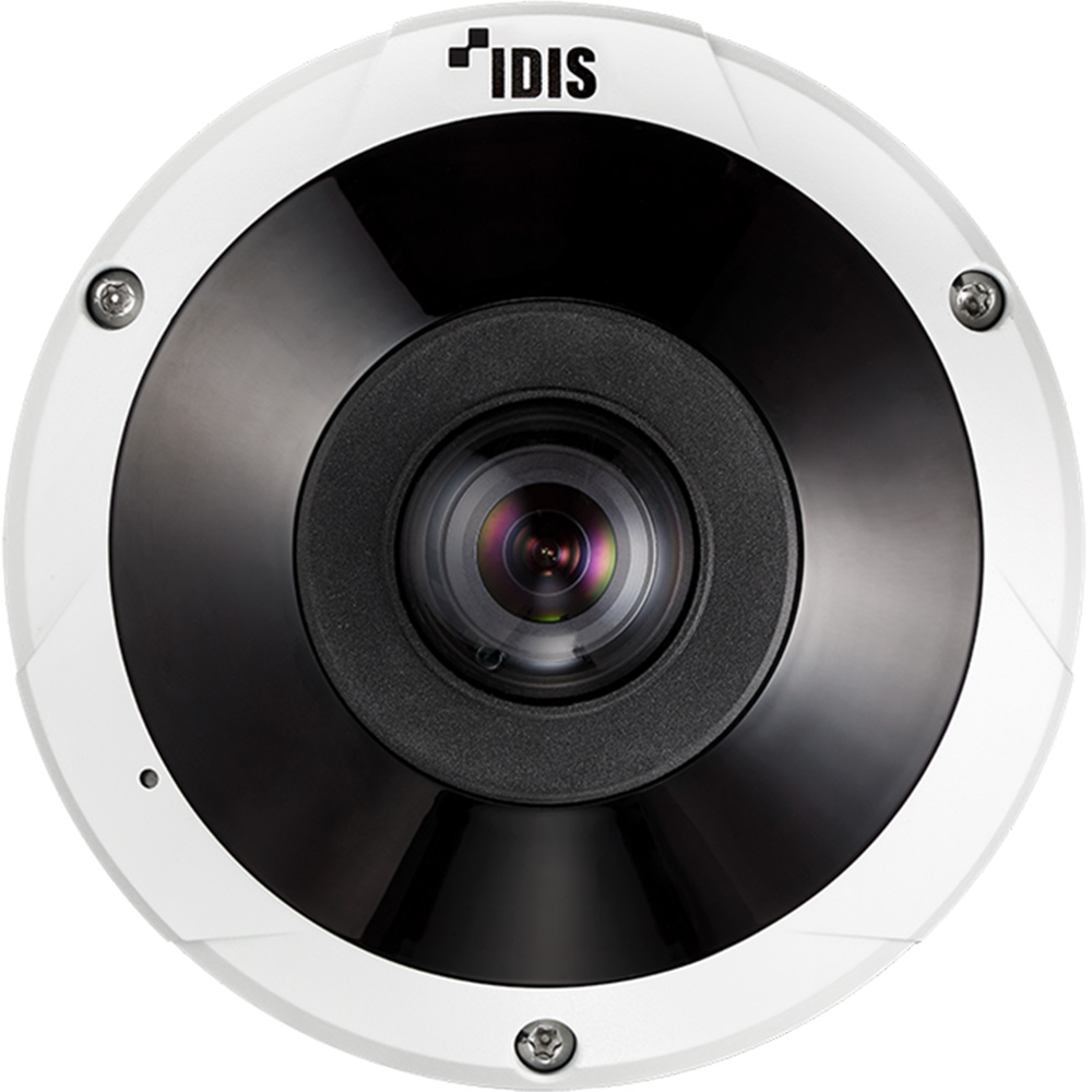 IDIS Fisheye-Kamera, 5MP, 1,5mm fix, NDAA-2