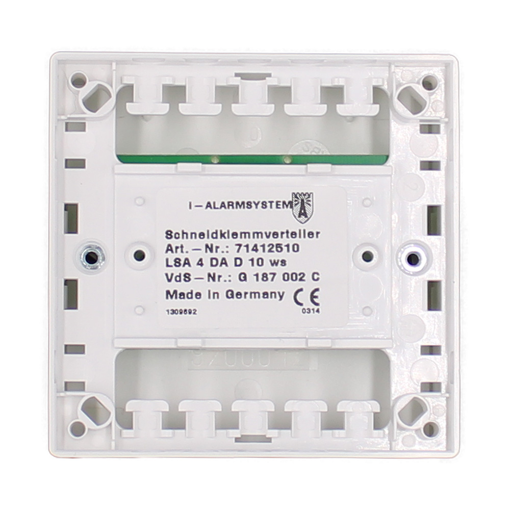 Lötverteiler 20 Schneidklemmanschlüsse VdS, LSA-3