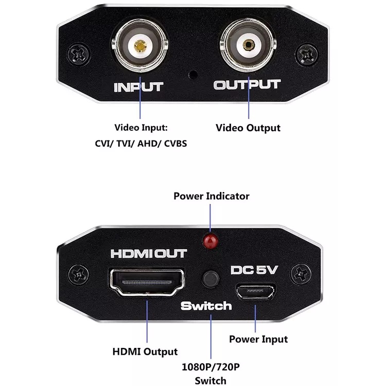 Signalkonverter HDMI, AHD/HD-CVI/HD-TVI/CVBS