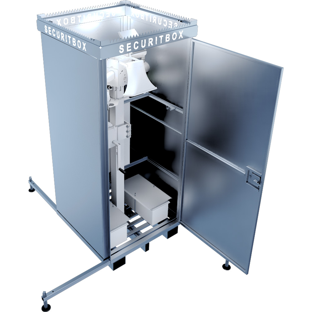 Securitbox Videoturm, simple, ohne Dach-3