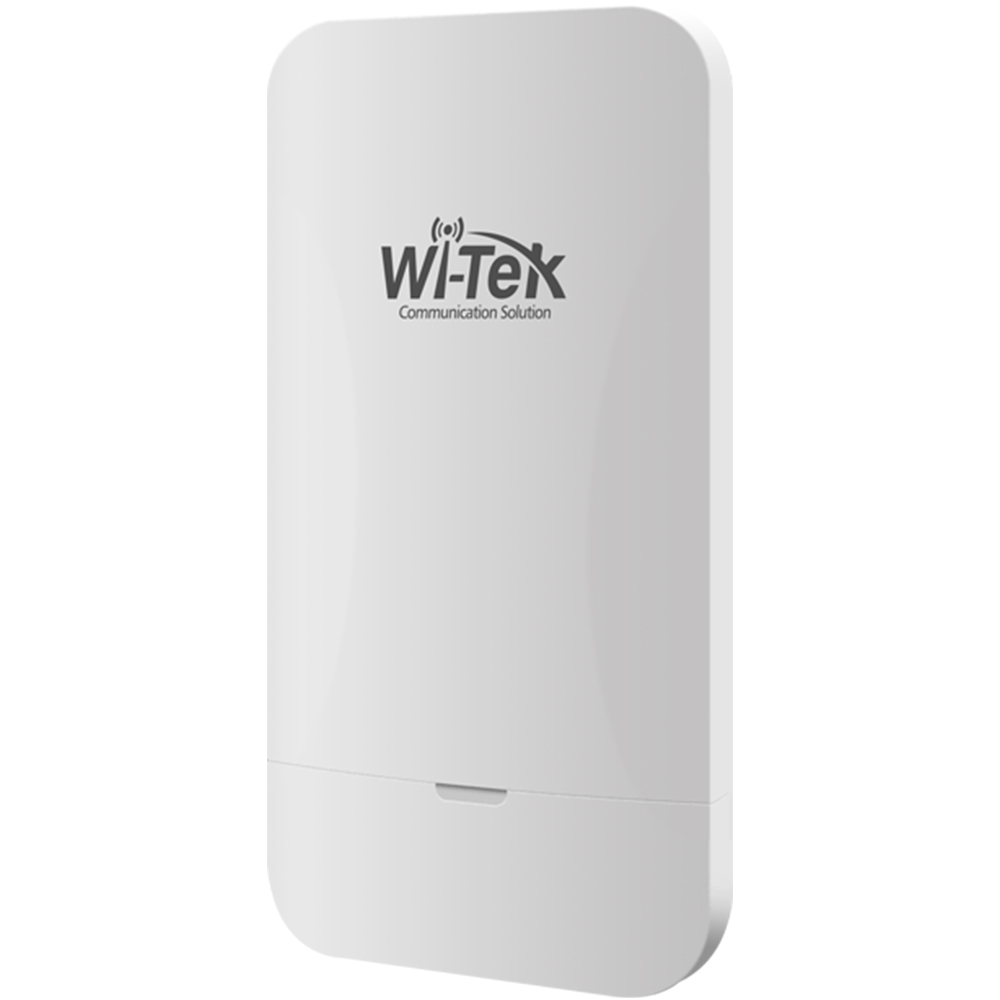 Wi-Tek WLAN Transmitter, 1 Paar, 2 Ports, 2,4 GHz, 1 km Reichweite, IP65, weiß-4