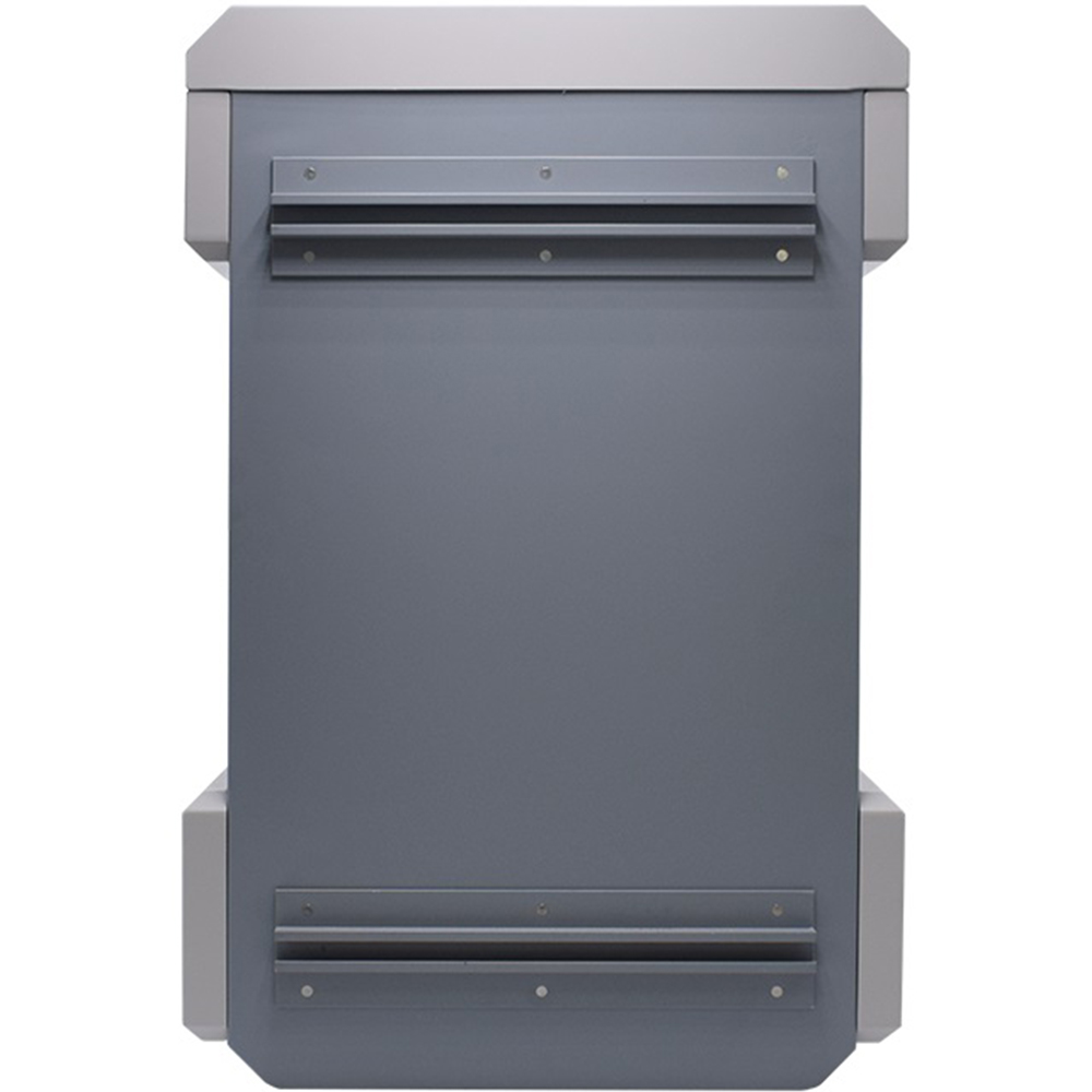 Wi-Tek IoT-Gehäuse, mit Lüfter, IP65, IK10, Metall, grau, Boden, Mast, Wand-3