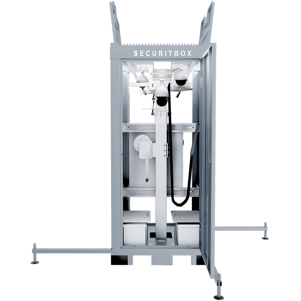 Securitbox Videoturm, easy, inkl. Dach-1